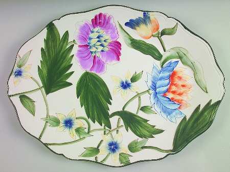 Ashley 18" Oval Serving Platter