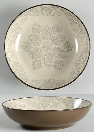 Chandi Linen 10" Round Vegetable Bowl