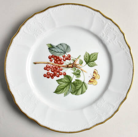 John Hooker Fruits Dinner Plate
