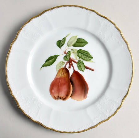John Hooker Fruits Dinner Plate