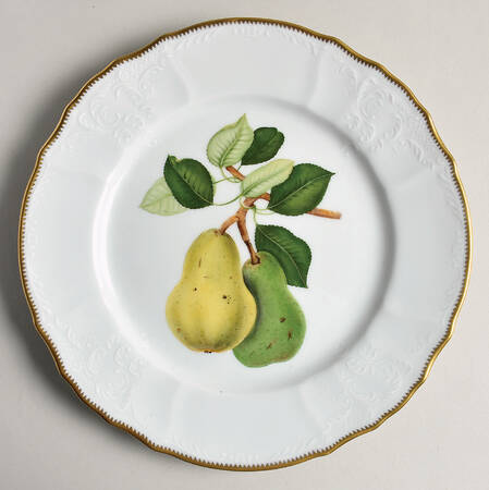 John Hooker Fruits Dinner Plate