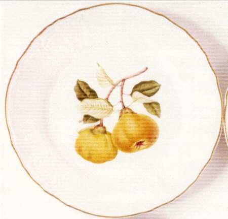 John Hooker Fruits Dinner Plate