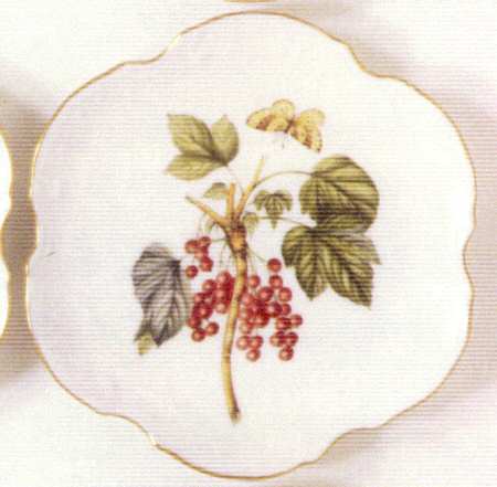John Hooker Fruits Bread & Butter Plate