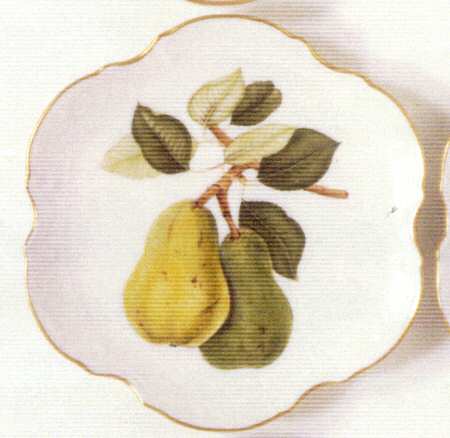John Hooker Fruits Bread & Butter Plate