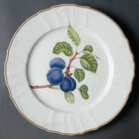 John Hooker Fruits Dinner Plate