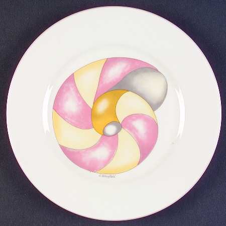 Seashell Salad Plate