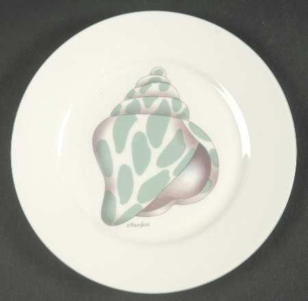 Seashell Salad Plate