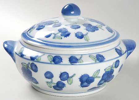 Blueberry Round Covered Vegetable