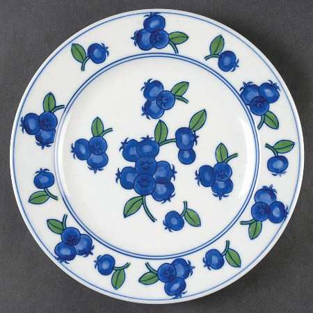 Blueberry Salad Plate
