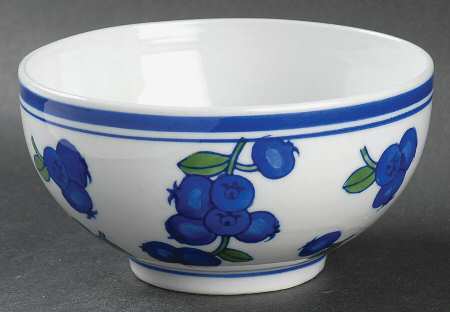 Blueberry Soup/Cereal Bowl