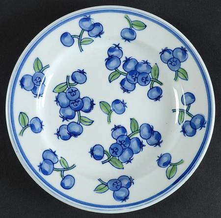 Blueberry Salad Plate