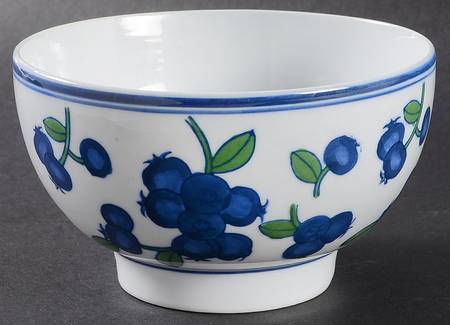 Blueberry Soup/Cereal Bowl