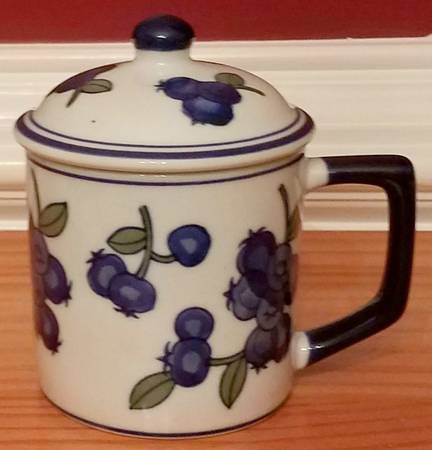Blueberry Mug & Lid