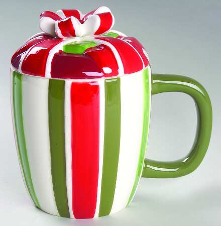 Happy Holidays Mug & Lid