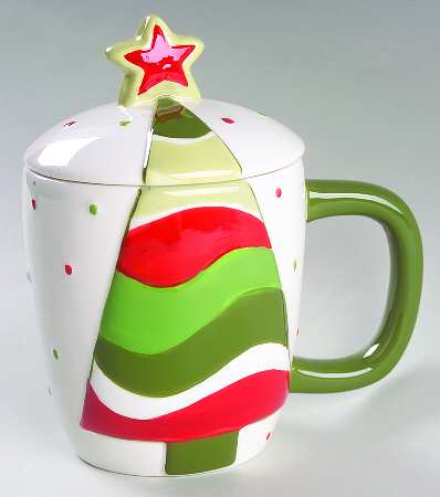 Happy Holidays Mug & Lid