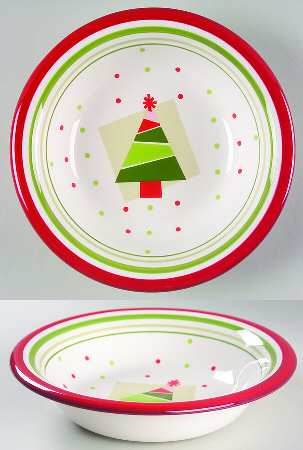 Happy Holidays Soup/Cereal Bowl