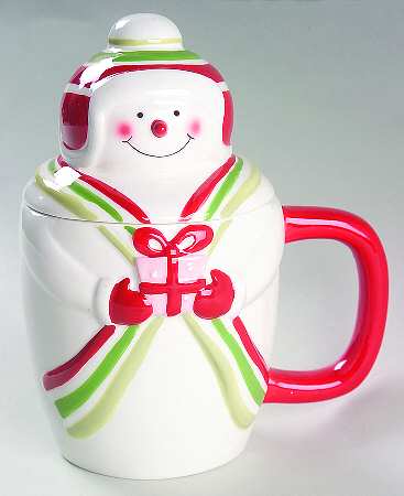 Happy Holidays Mug & Lid