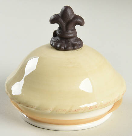 Tuscan Countryside Cream Lid for Medium Canister