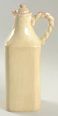 Tuscan Countryside Cream Oil Cruet and Stopper