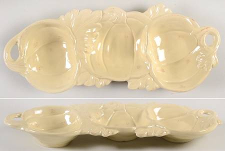 Tuscan Countryside Cream 3 Part Rectangular Divided Server