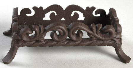 Tuscan Countryside Sage Green Metal Stand for Salt & Pepper