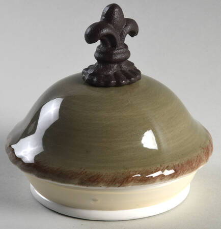 Tuscan Countryside Sage Green Lid for Large Canister
