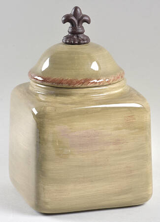 Tuscan Countryside Sage Green Small Canister & Lid