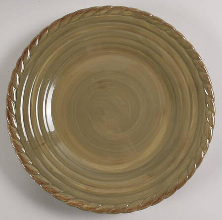 Tuscan Countryside Sage Green Luncheon Plate