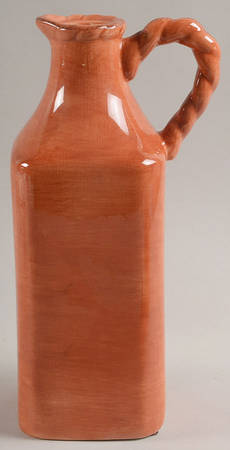 Tuscan Countryside Terra Cotta Vinegar No Stopper