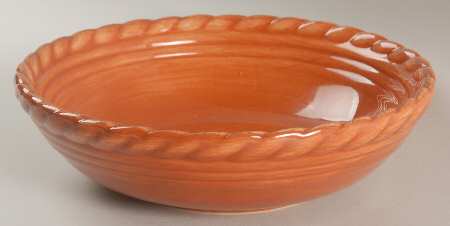 Tuscan Countryside Terra Cotta Coupe Soup Bowl