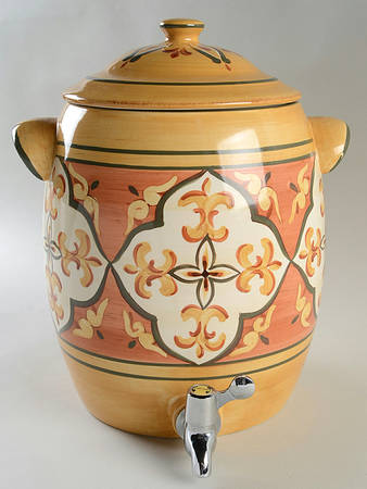 Sienna Beverage Crock & Lid