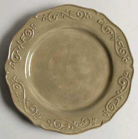 Baroque Sage Salad Plate