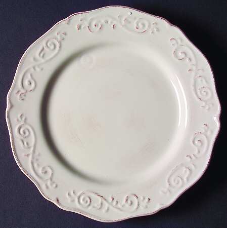 Baroque Beige Salad Plate by Artimino