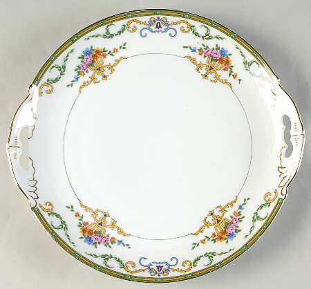 Dorval Handled Cake Plate