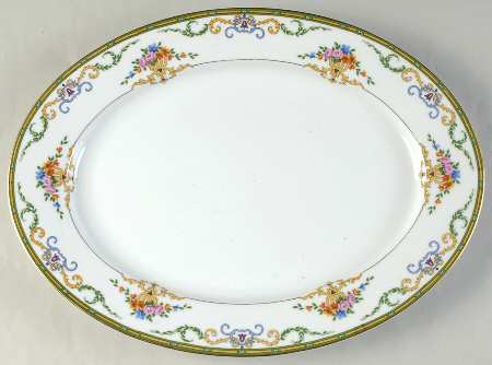 Dorval 14" Oval Serving Platter