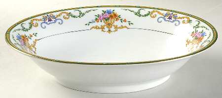 Dorval 10" Oval Vegetable Bowl