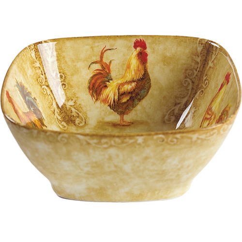Rustic Roosters Soup/Cereal Bowl