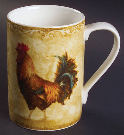 Rustic Roosters Mug