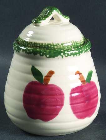 Apple Garden Sugar Bowl & Lid