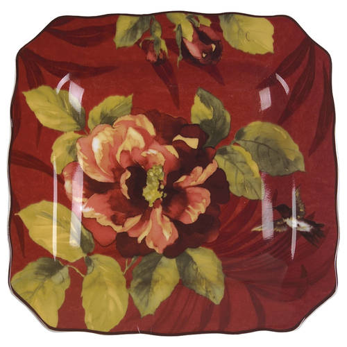 Belize Square Salad Plate