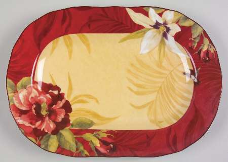 Belize 14" Oval Serving Platter