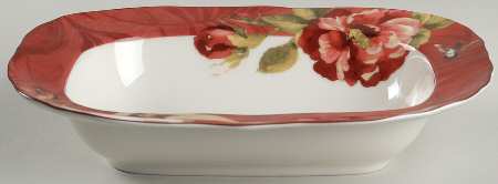 Belize 11" Oval Vegetable Bowl