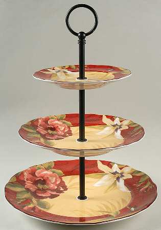Belize 3-Tiered Serving Tray (DP, SP, BB)