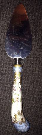 Floraine (Blue) Cheese Server with Stainless Blade