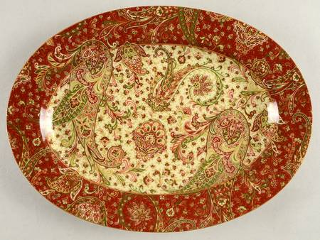 Maharana 14" Oval Serving Platter