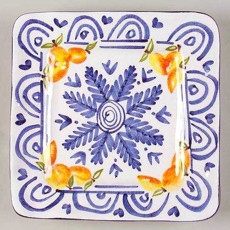Palermo Square Salad Plate