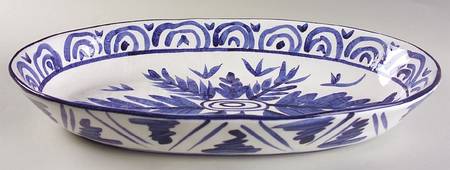Palermo 16" Large Oval Salad Serving Bowl