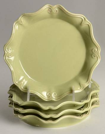 Valero Celadon Green Salad Plate - Set of 4