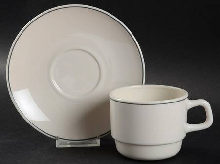 AOW7 Flat Cup & Saucer Set