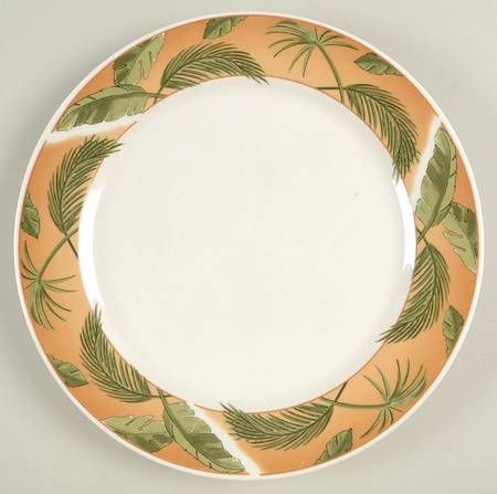 West Indies Large Dinner Plate